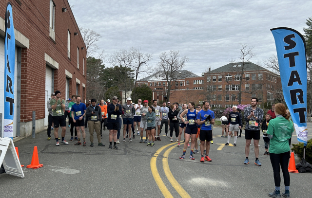 Runners at the start