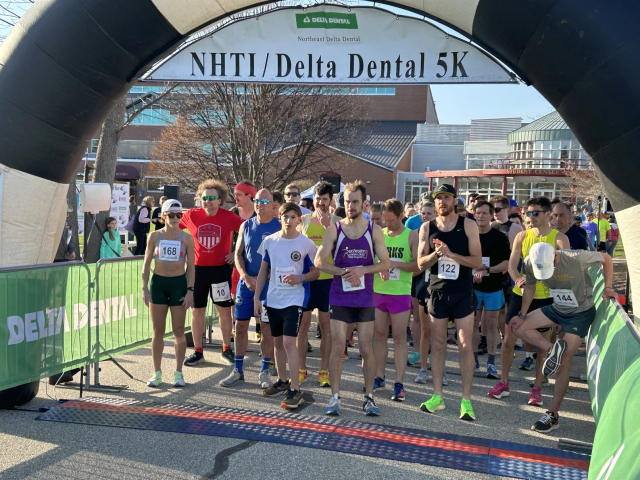 Runners at the start