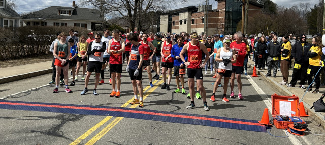 Runners at the start