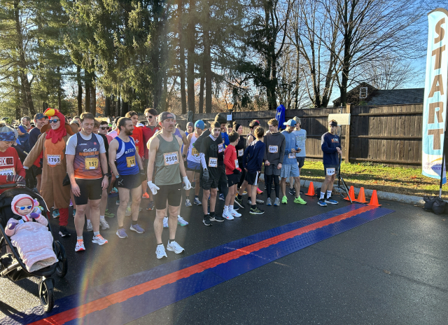 Runners at the start