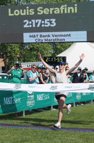 Marathon male winner