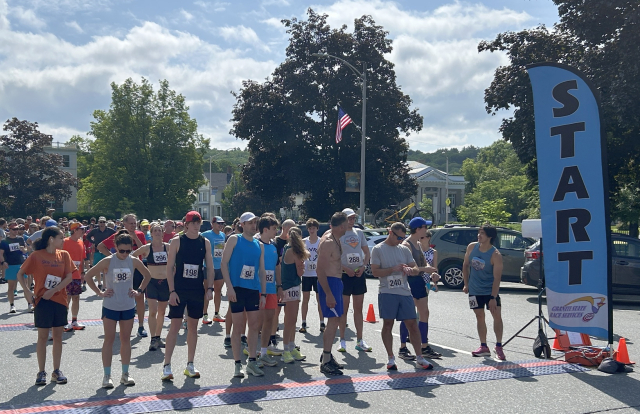 Runners at the start