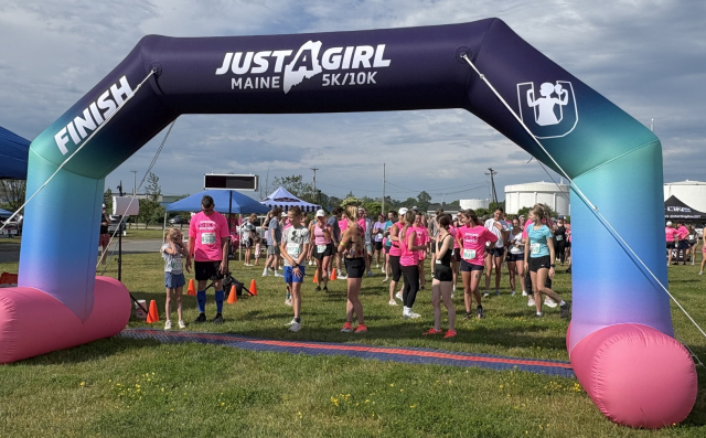 Runners at the start