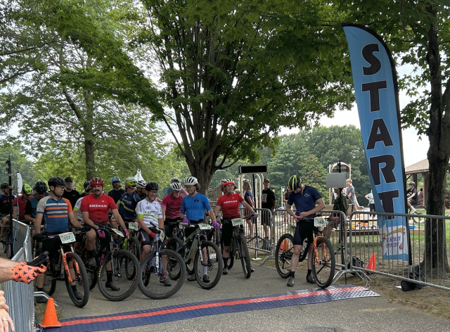 Riders at the start
