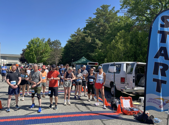 Runners at the start