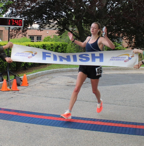 Grace Sousa of Eliot was the female winner