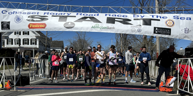 Runners at the start