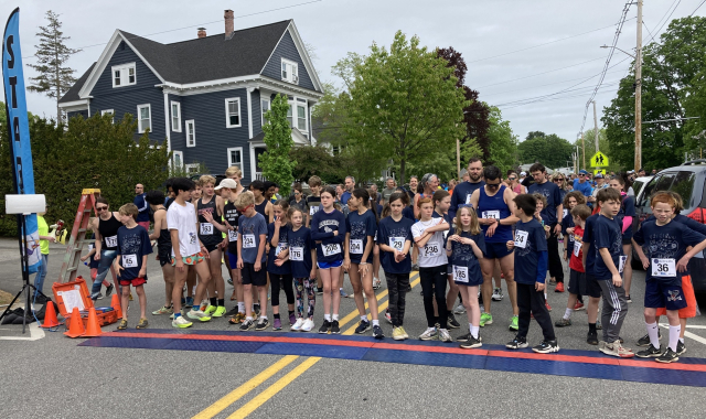 Runners at the start