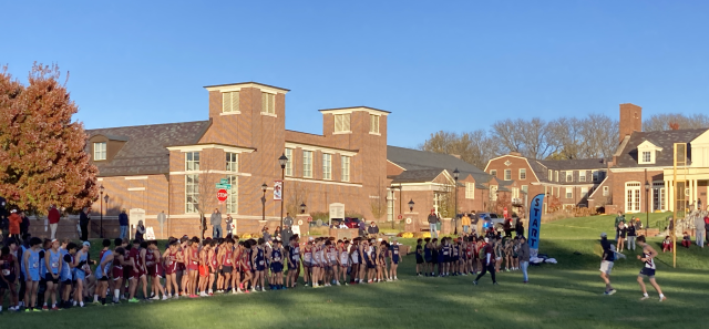 Start of the Boys JV race