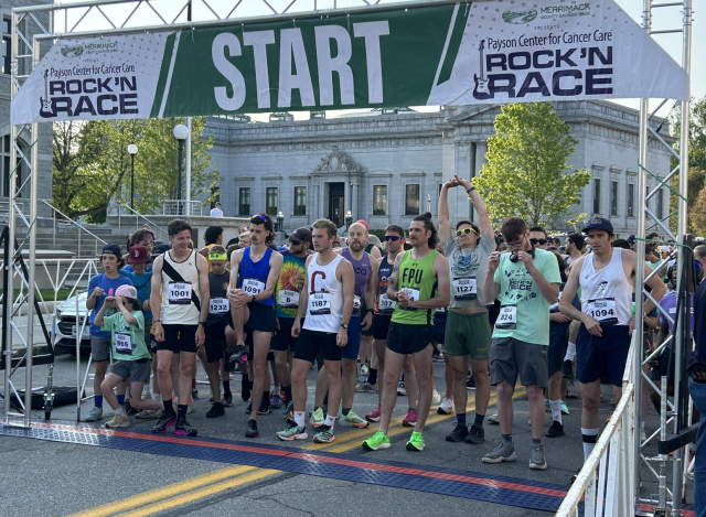 Runners at the start