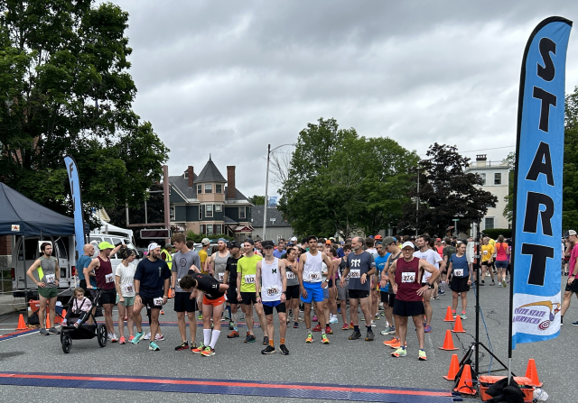 Runners at the start