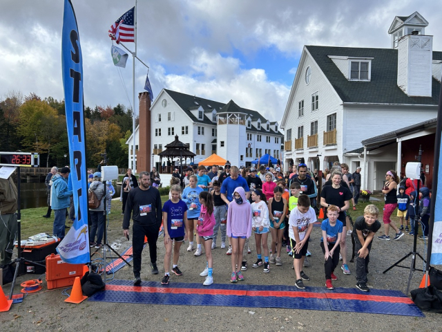 Runners at the start