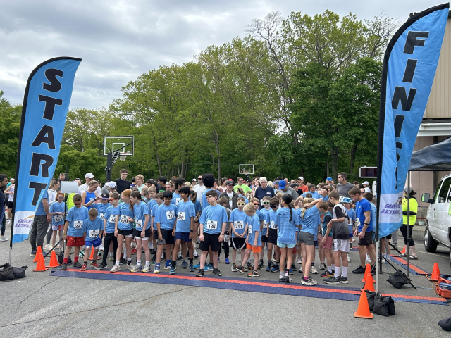 Runners at the start