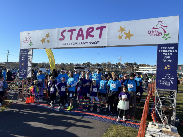 Runners at the start