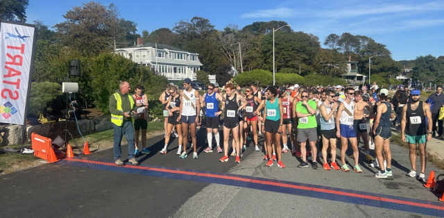 Runners at the start