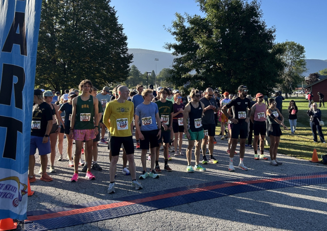 Runners at the start